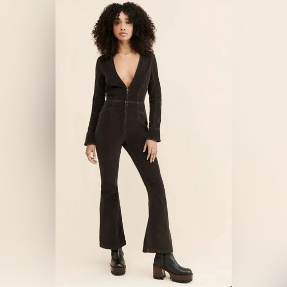 Free People Jovi Cord Jumpsuit - Picture 3 of 4